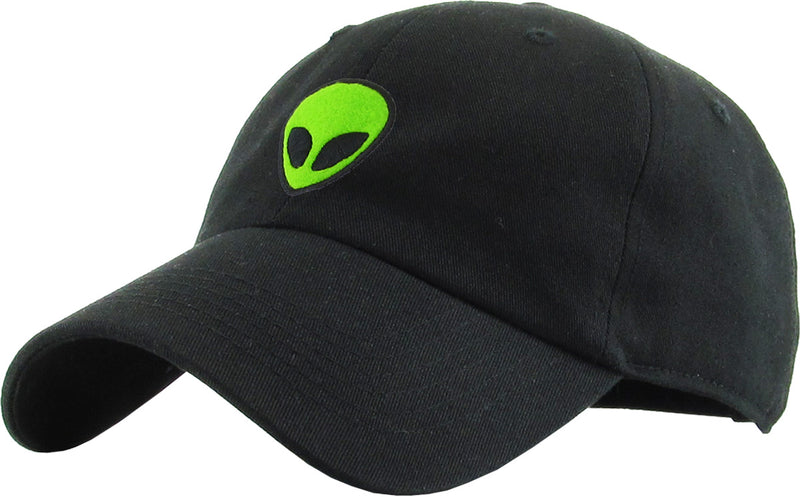 Alien Baseball Cap In Green
