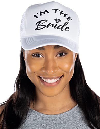 Bridal Foam Trucker Hat by Funky Junque