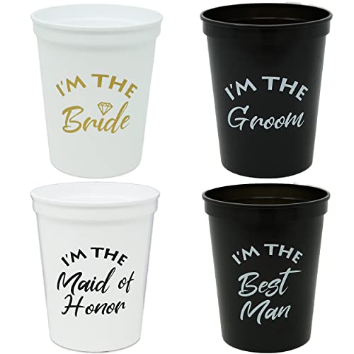 Bridal I'm The 16 Oz Party Cups by Funky Junque