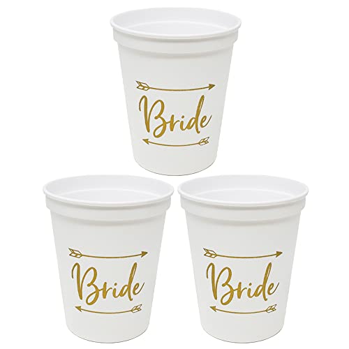 Bachelorette Bride & Bride Tribe 16 Oz Party Cups by Funky Junque