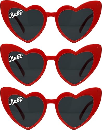 Heart Shaped Fashion Eyewear Sunglasses for Women - Bride/Babe