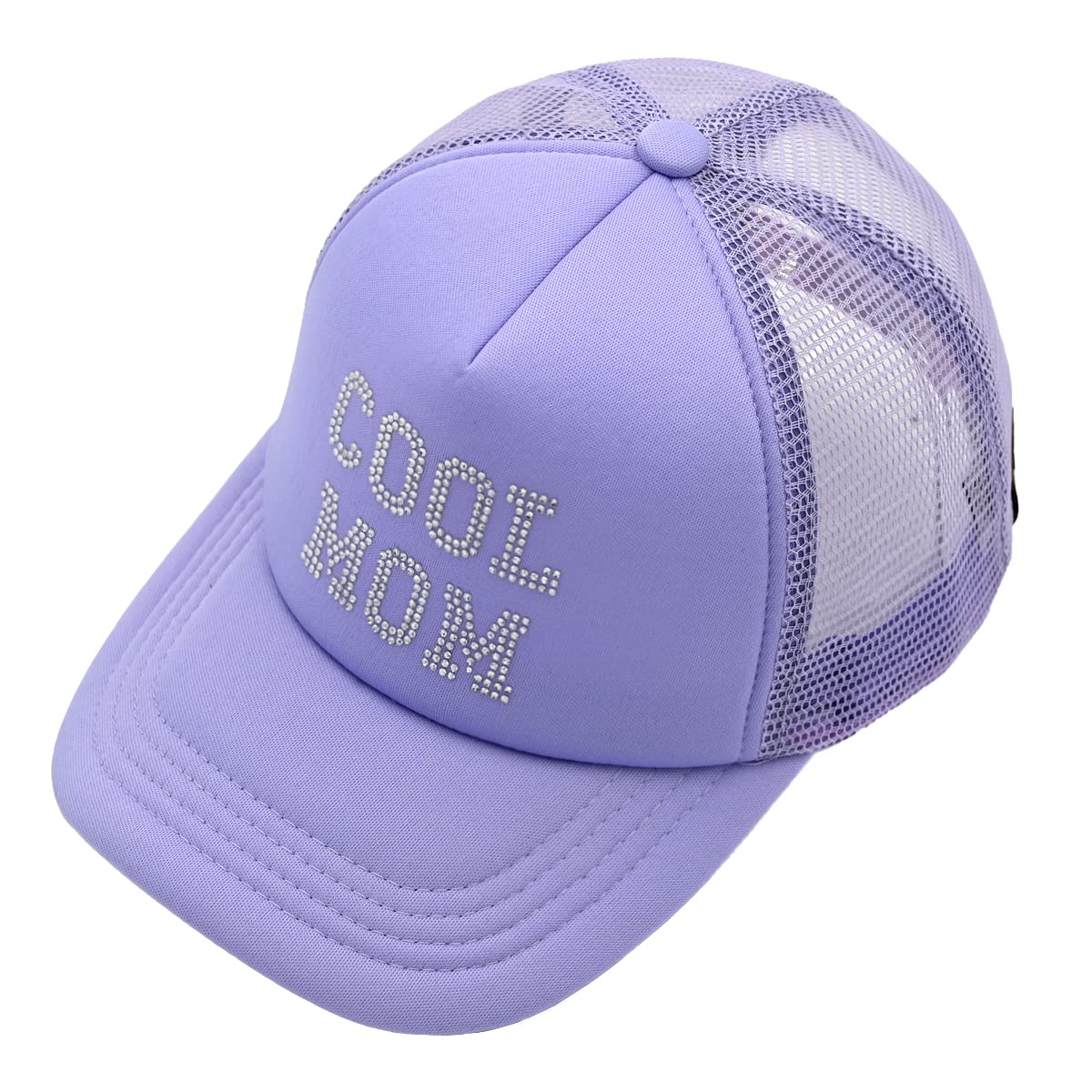 Cool Mom - Rhinestone Embellished Trucker Hats by Funky Junque