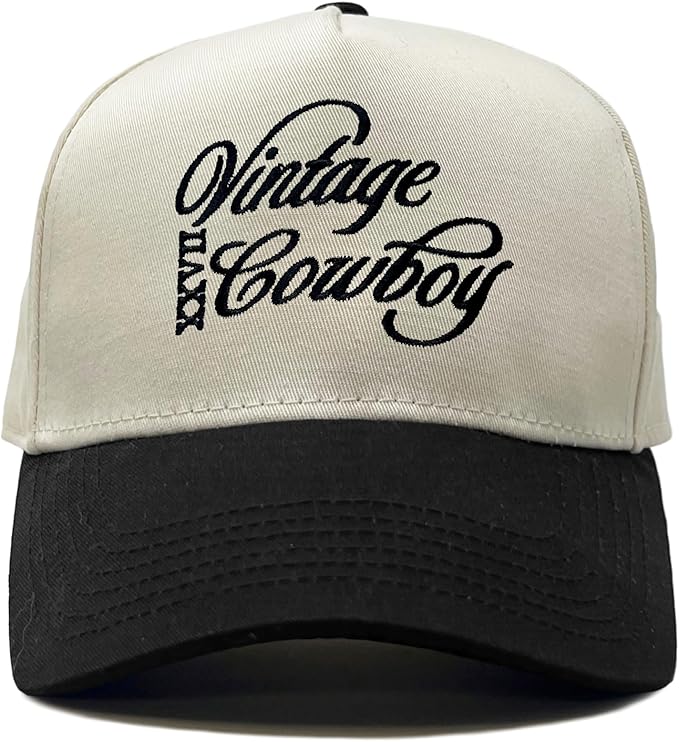 Two Tone Vintage Canvas Snapback Hats - Sayings