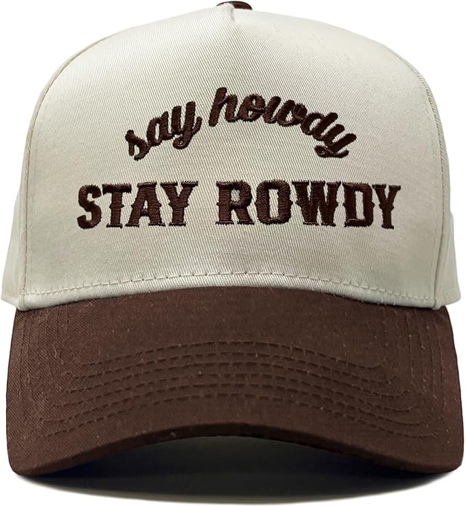 Two Tone Vintage Canvas Snapback Hats - Sayings