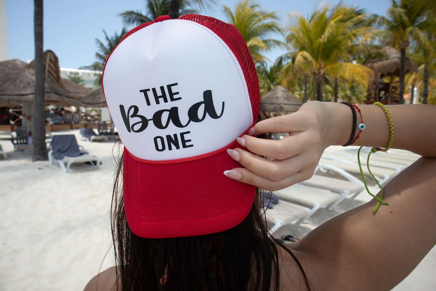 Funky Junque Trucker Hats Women Funny Baseball Cap The One Bachelorette Party Girls Bach Bridal Hat Snapback Foam Retro Mesh - The One (Bundles)