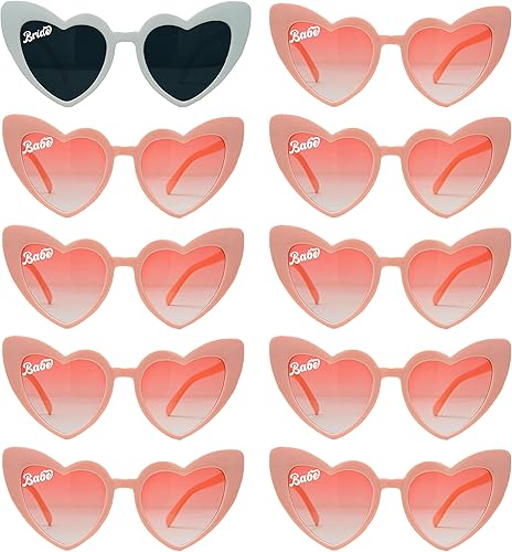 Heart Shaped Fashion Eyewear Sunglasses for Women - Bride/Babe