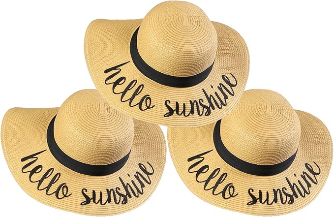 Funky Junque Floppy Beach Sun Hat Bundle