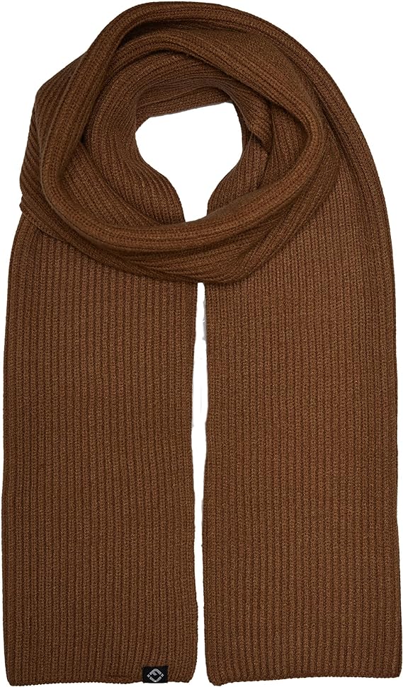 Ribbed Knit Buttery Soft Scarf by Funky Junque