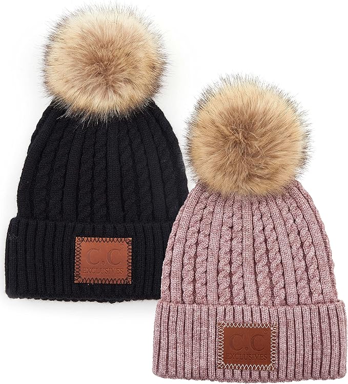 Funky Junque Pom Beanie for Women