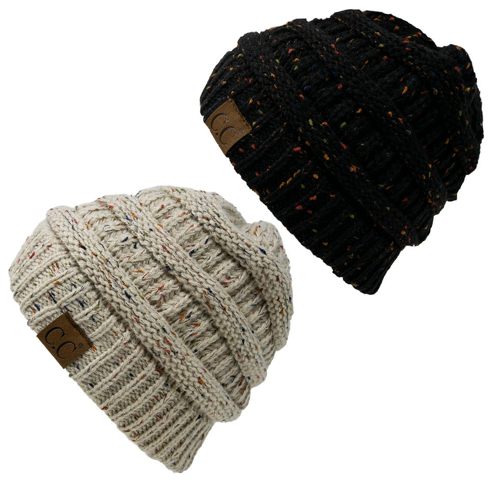 Confetti Knit Beanie by Funky Junque