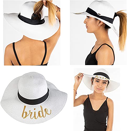 Funky Junque Women’s Ponytail Messy Bun Sun Hat