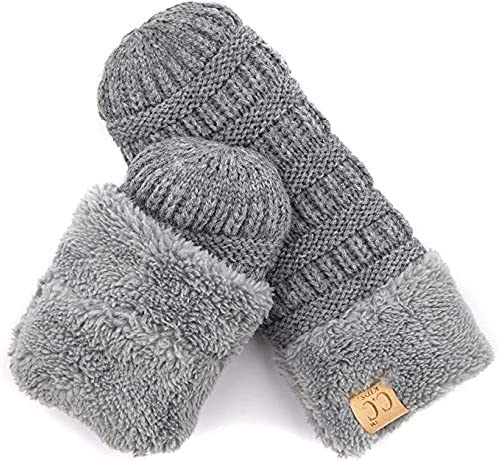 Kids Lined Mittens by Funky Junque