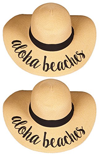 Funky Junque Floppy Beach Sun Hat Bundle