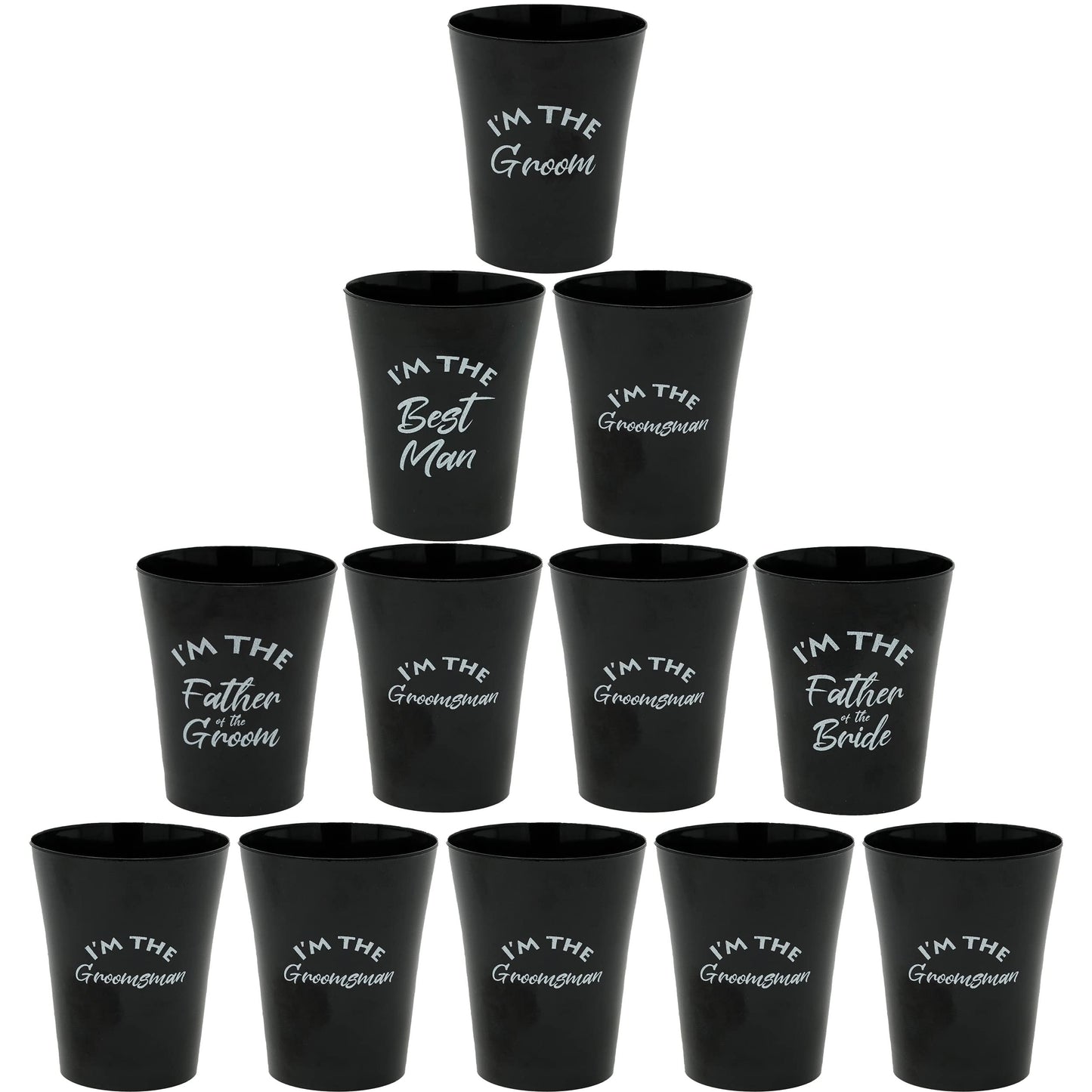 I'll Bring The Party 2 Oz. Shot Glasses by Funky Junque