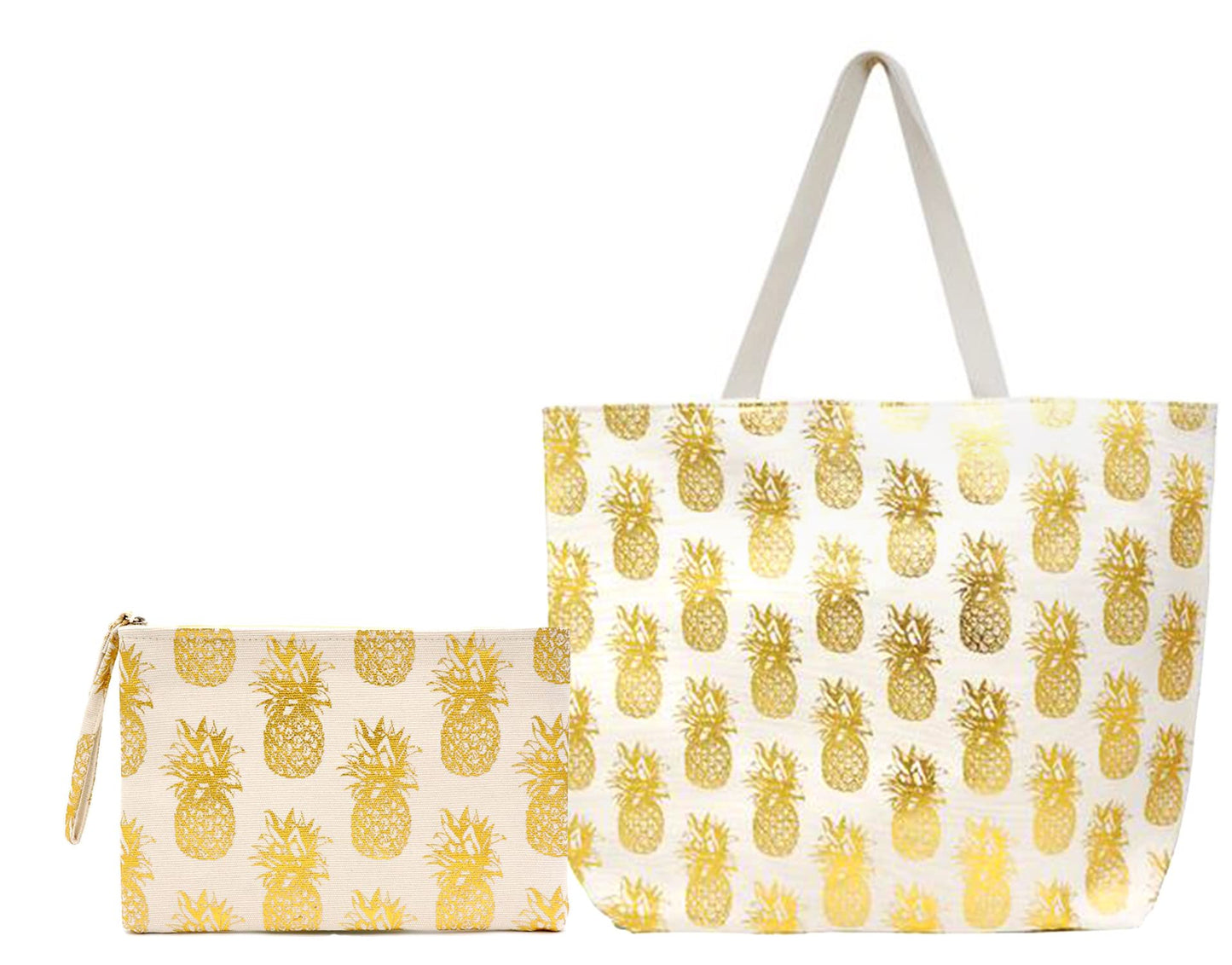 Pattern Beach Bag Tote by Funky Junque