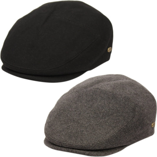 Wool Blend Newsboy Flat Caps