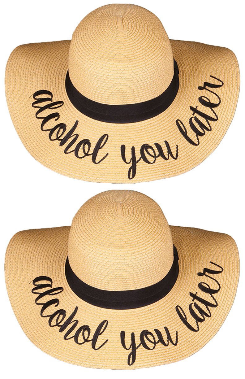 Funky Junque Floppy Beach Sun Hat Bundle