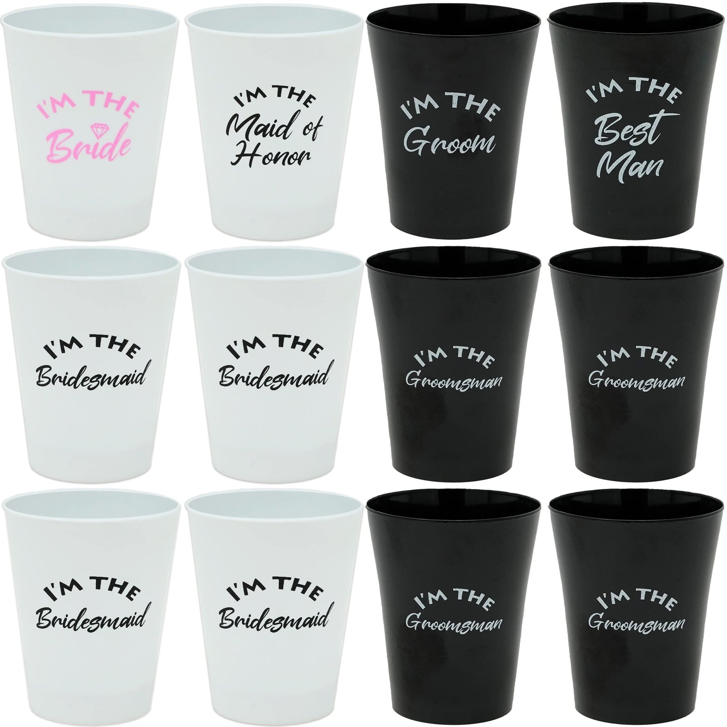 I'll Bring The Party 2 Oz. Shot Glasses by Funky Junque