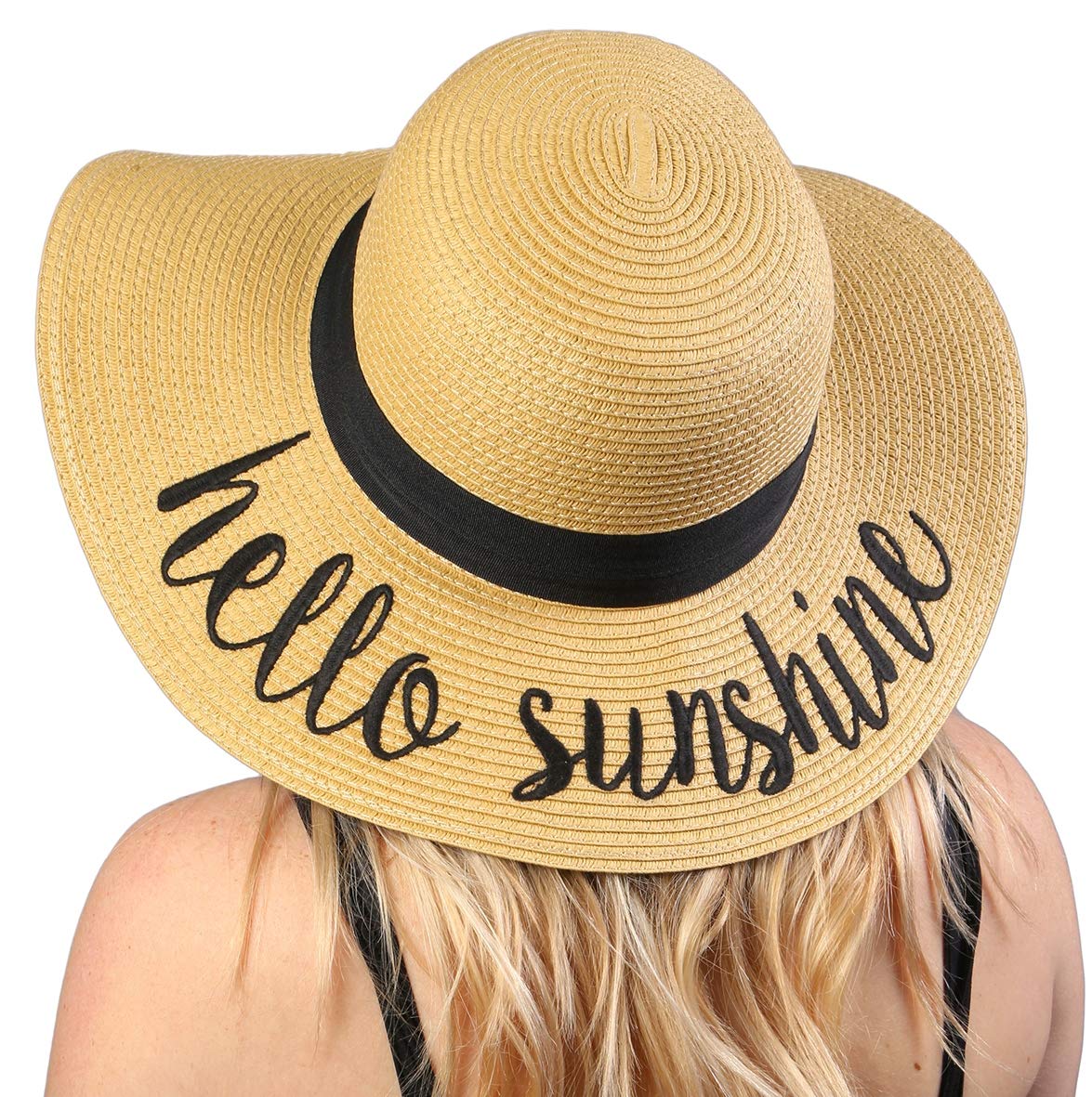 Funky Junque Women’s Embroidered Sun Hat