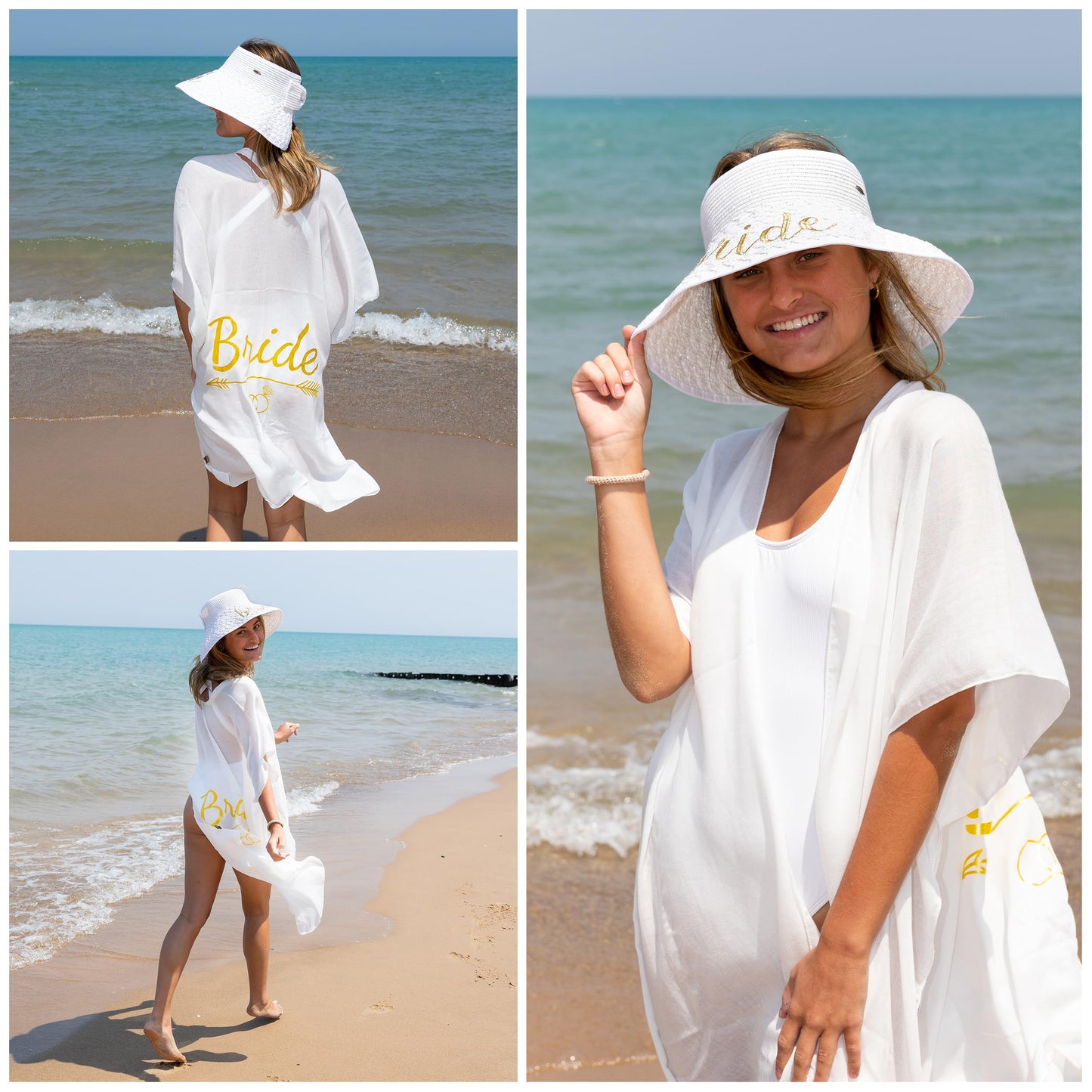 Funky Junque Sun Hat Cover Up Bridal Bundle