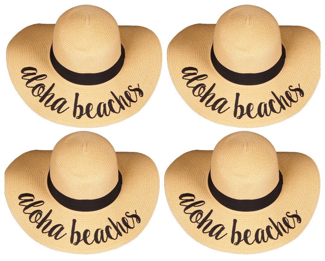 Funky Junque Floppy Beach Sun Hat Bundle