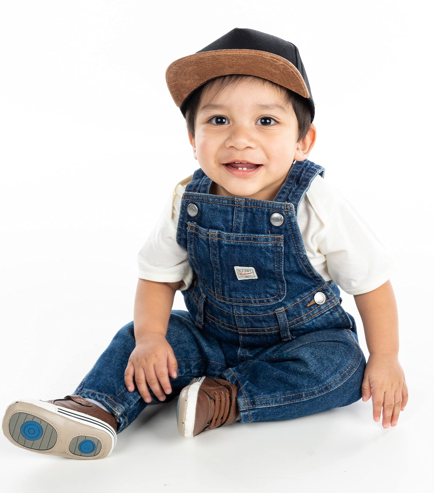 Kids Flat Brim Trucker Hat by Funky Junque