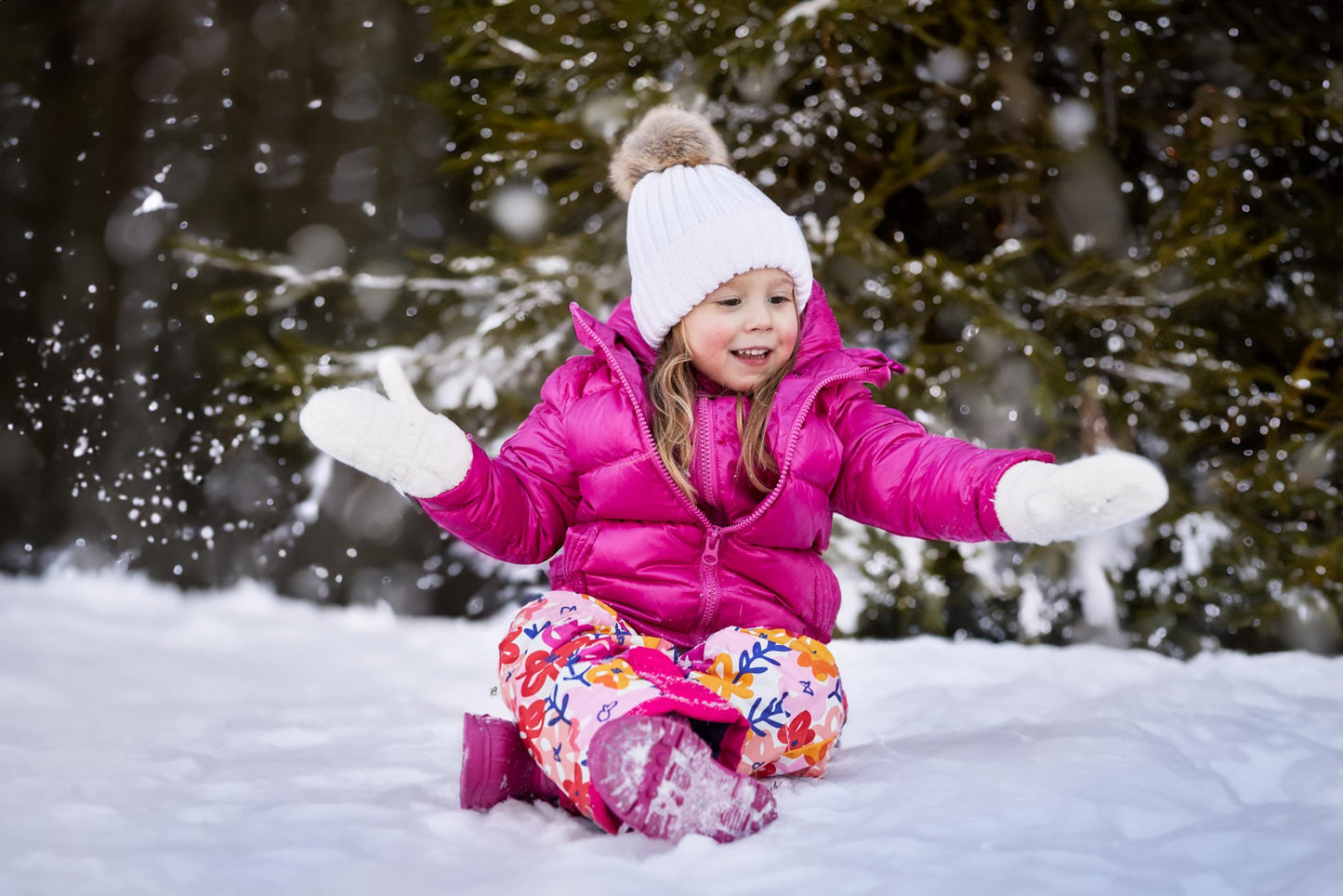 Kids Lined Mittens by Funky Junque