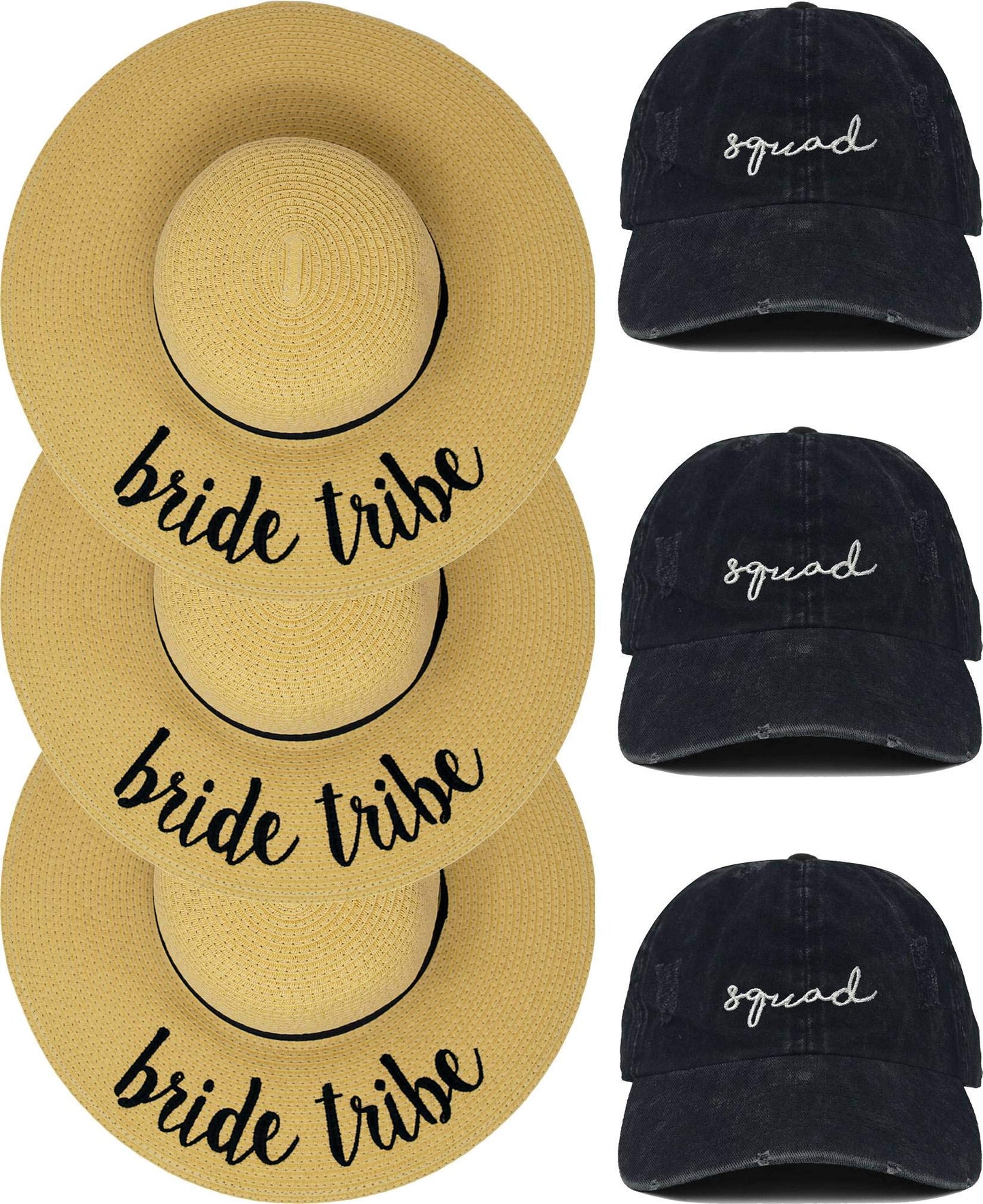 Funky Junque Women's Sun Hat & Dad Hat Bundle