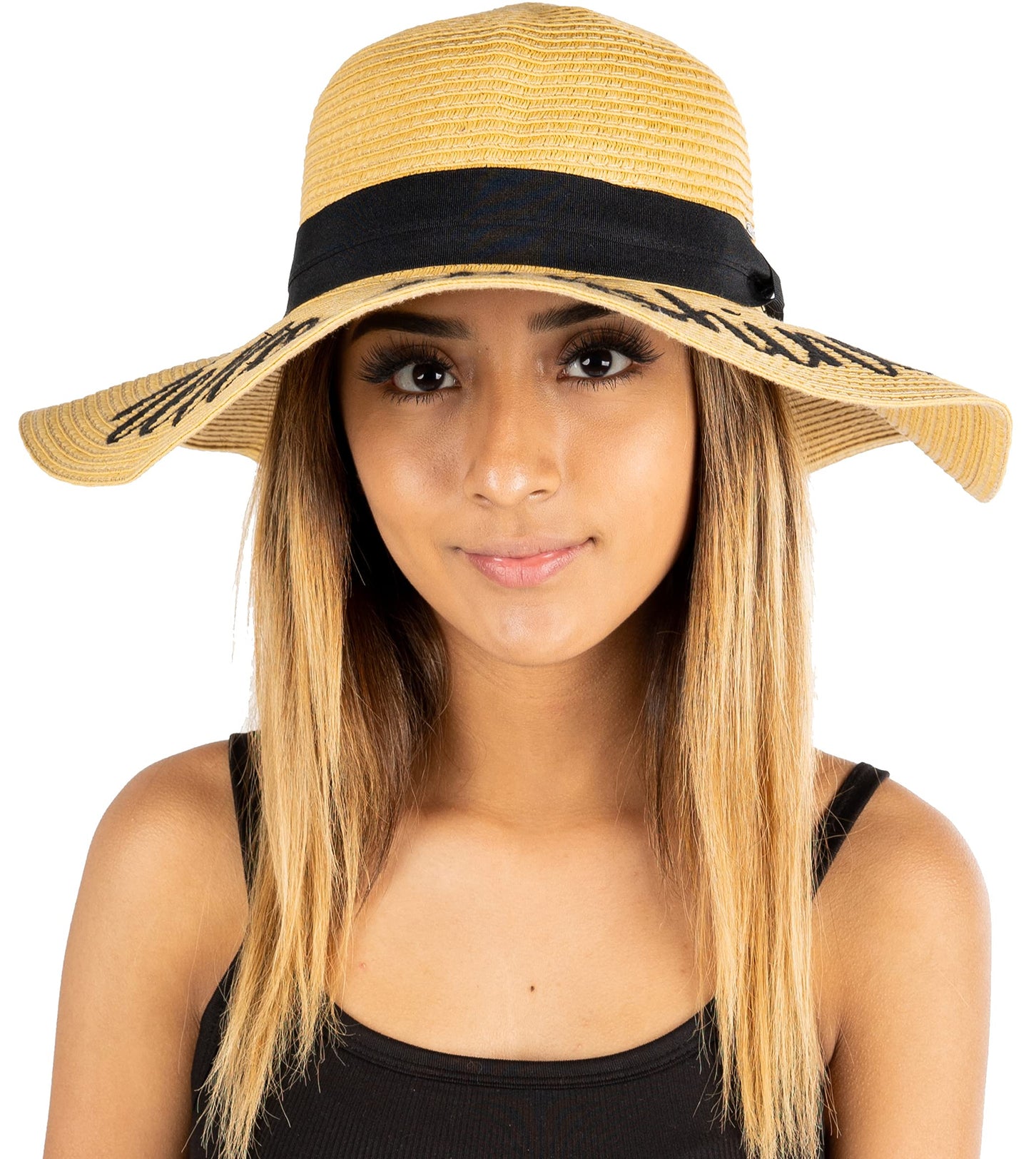 Funky Junque Women’s Embroidered Sun Hat