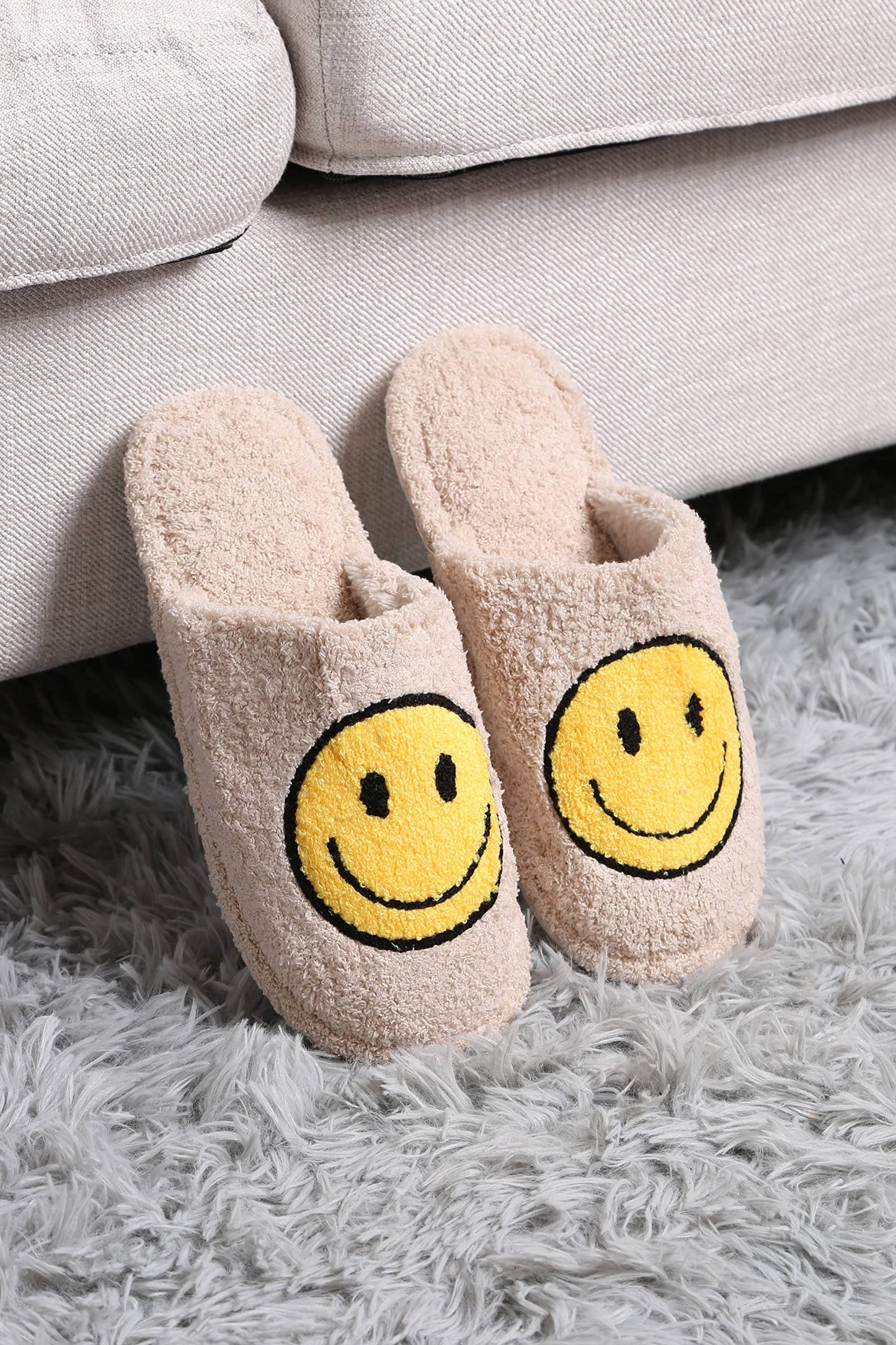 Plush Closed Toe Slippers by Funky Junque