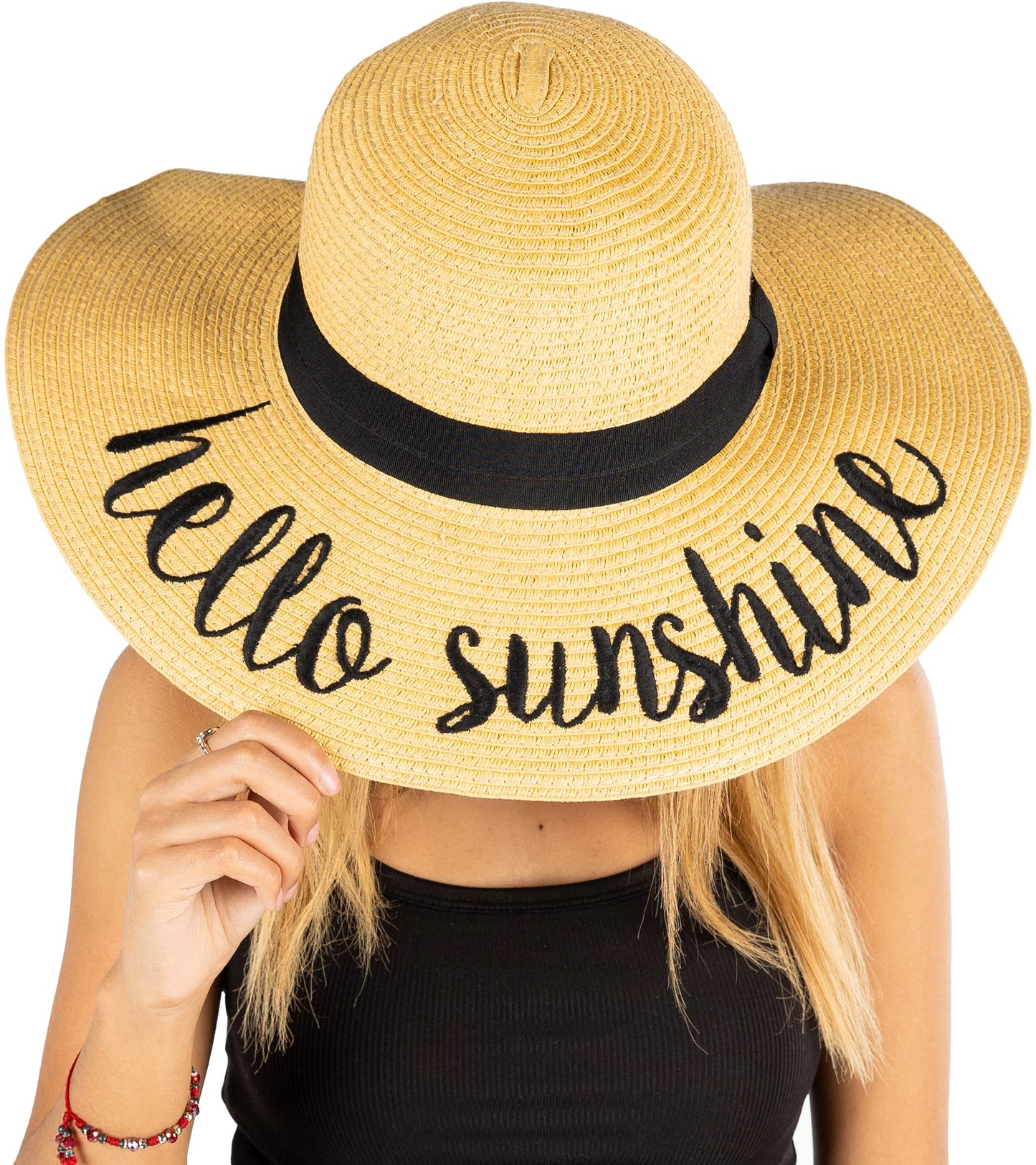 Funky Junque Women’s Embroidered Sun Hat