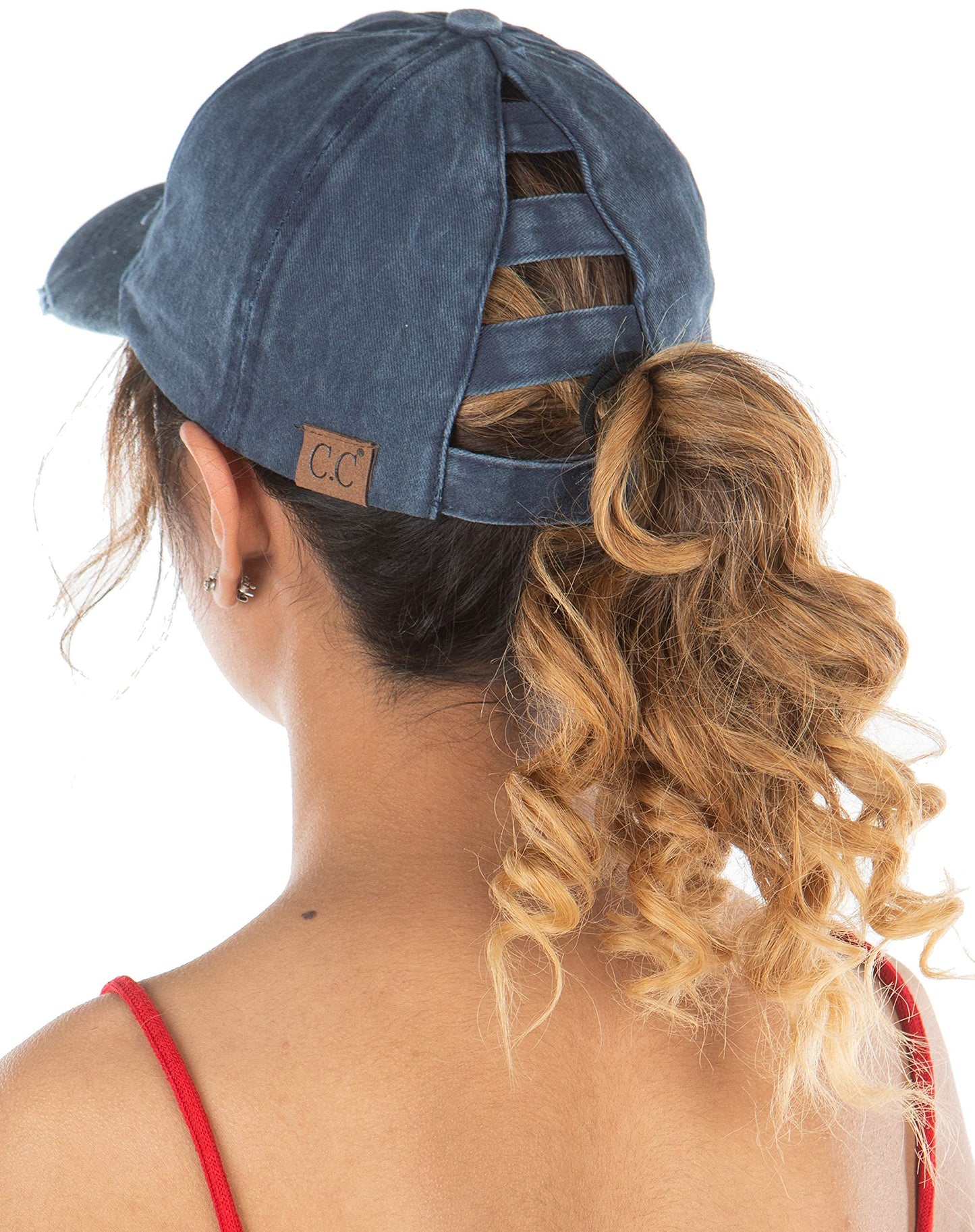 Ladder Back Ponycap by Funky Junque