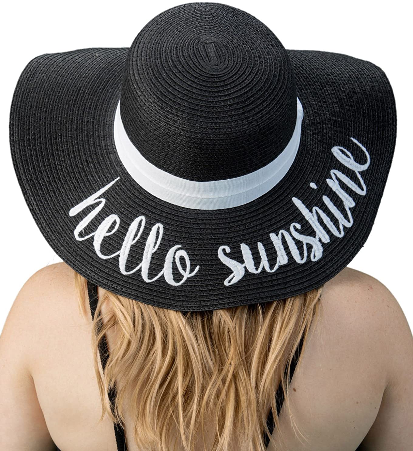  NUZYZ Women Sun Cap Stylish Anti-Sun Embroidery Sweat