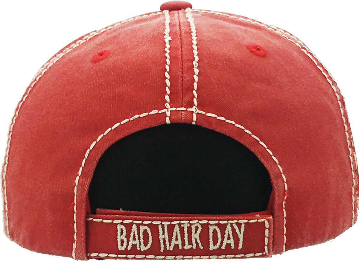 Distressed Ball Cap, Red – Everyday Chic Boutique