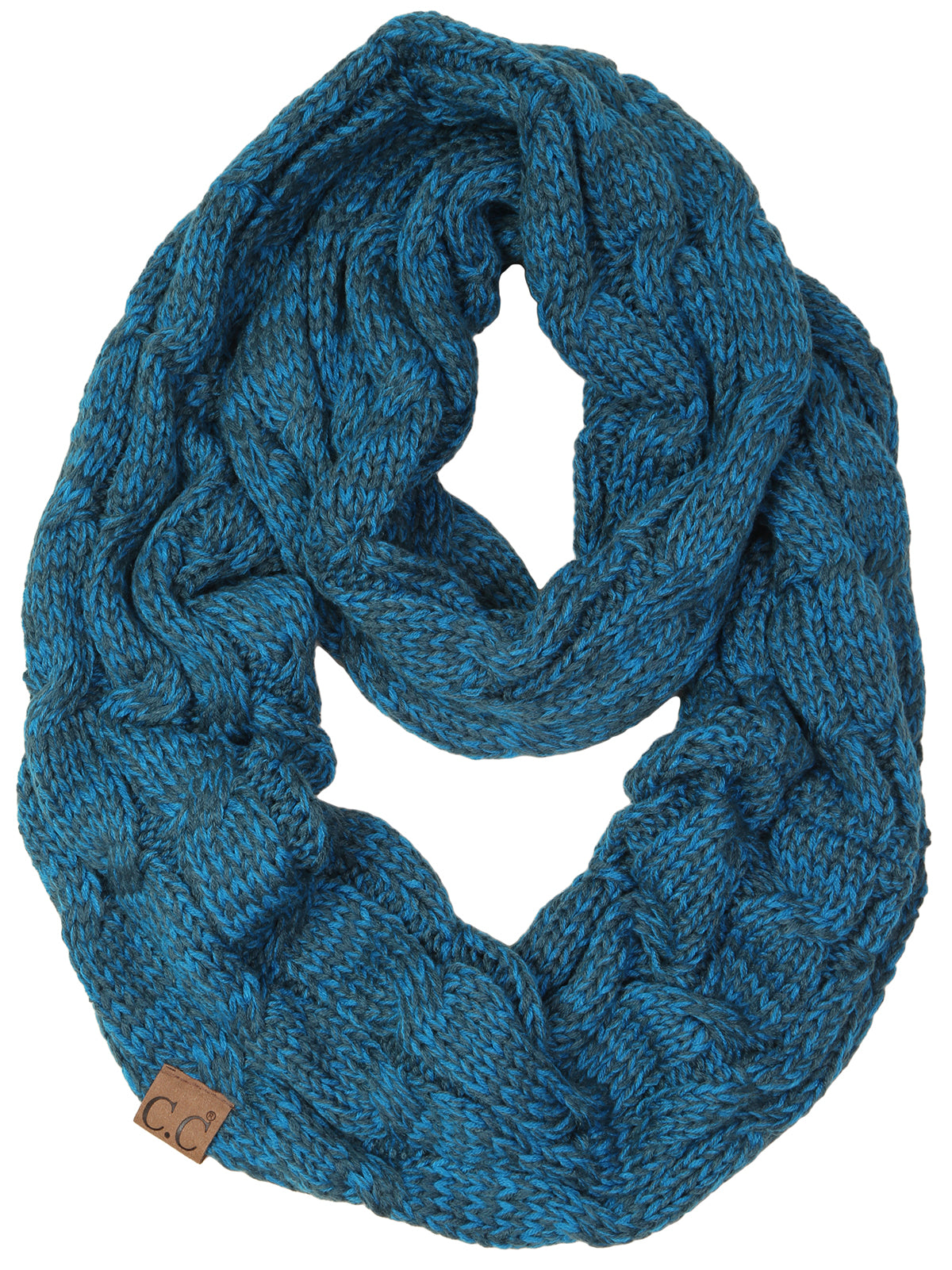 Chunky Knit Infinity Scarf- Multi-Colored – The Pulse Boutique